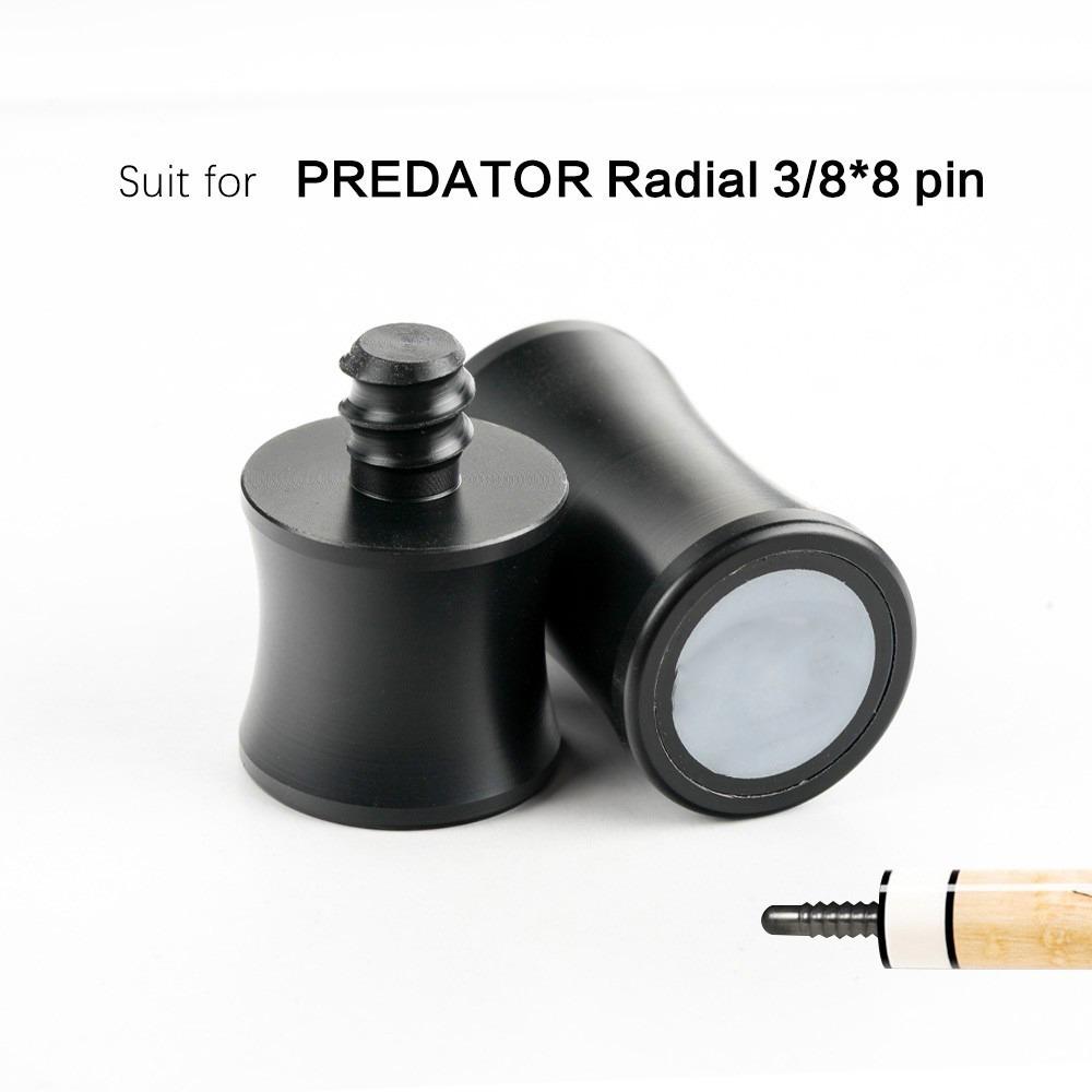 1Set Special Billiard Cue Joint Protector Set Plastic Black Middle Wheel Protection Cover Joint Caps for Uni Loc Wavy