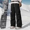 Xuezhongfei Unisex Winter Daunen Arbeitskleidung Hose