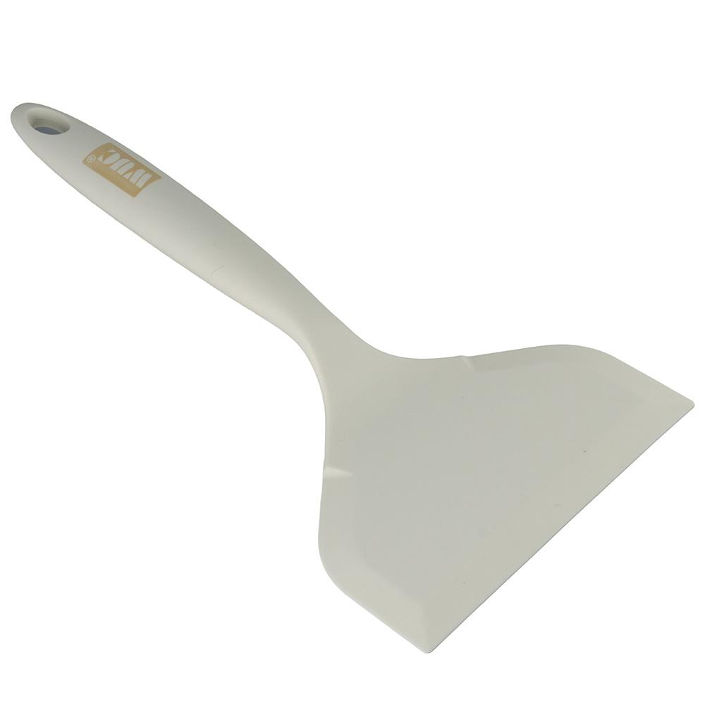 

Silicone Pot Spatula White Omelette Turner Soft Pancakes Shovel Eggs Fish Pancake Pizza Steak