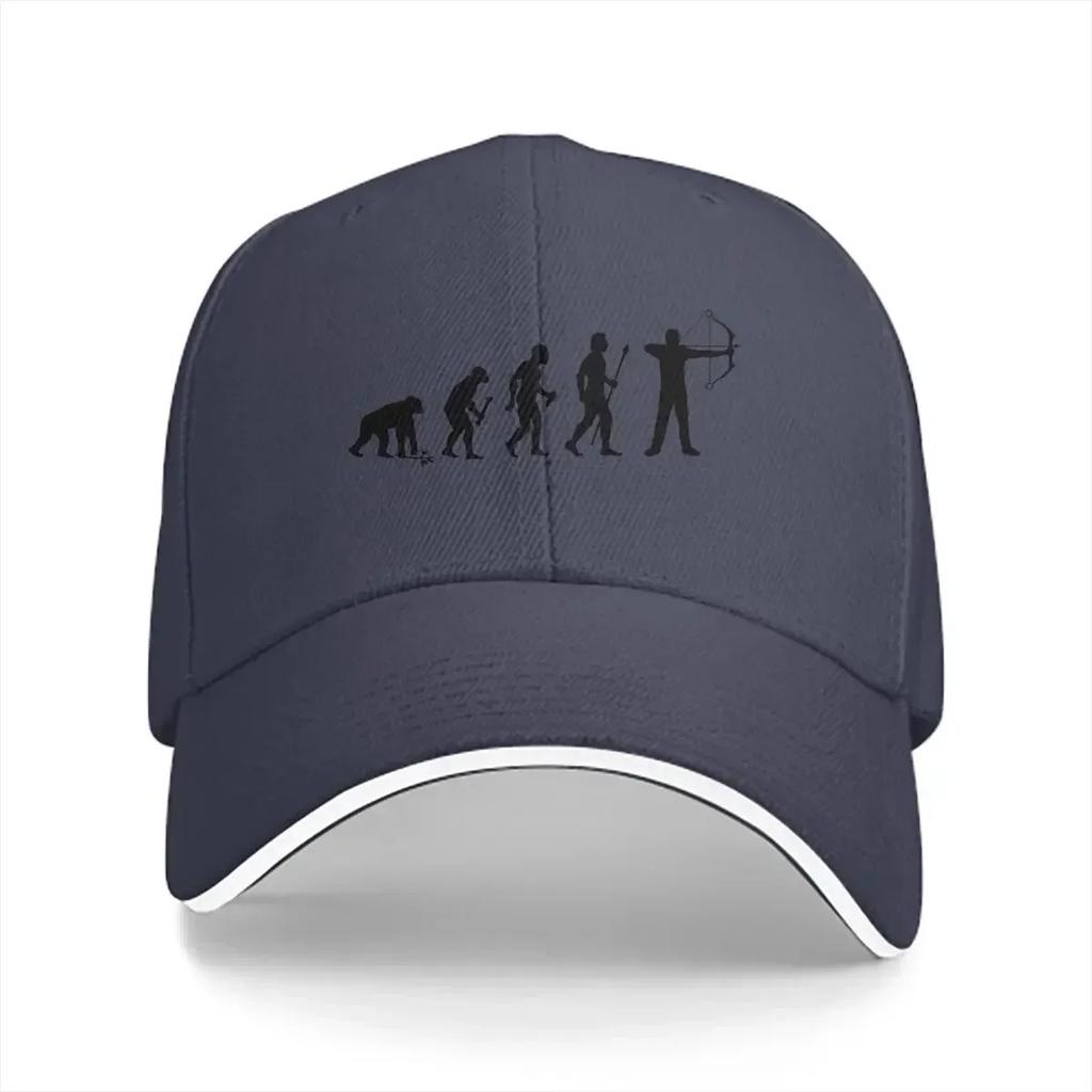 Summer Cap Sun Visor Evolution Of Man Hip Hop Caps Archery Cowboy Hat Peaked Hats