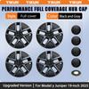 YIKUN For Tesla Model Y 4PCS HubCap Car 19 Inch Performance Wheel Cap Juniper Wheel Parts Full Rim Cover Wheel Cover 2025 2026