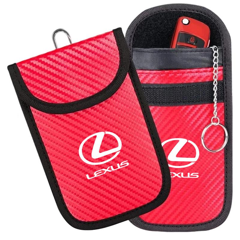 Car Key Case Signal Blocker Bag RFID Shielding Pocket For Lexus F SPORT ES RX NX LS UX LM LX GX LC RZ IS CT GS RC HS RC350 UX250