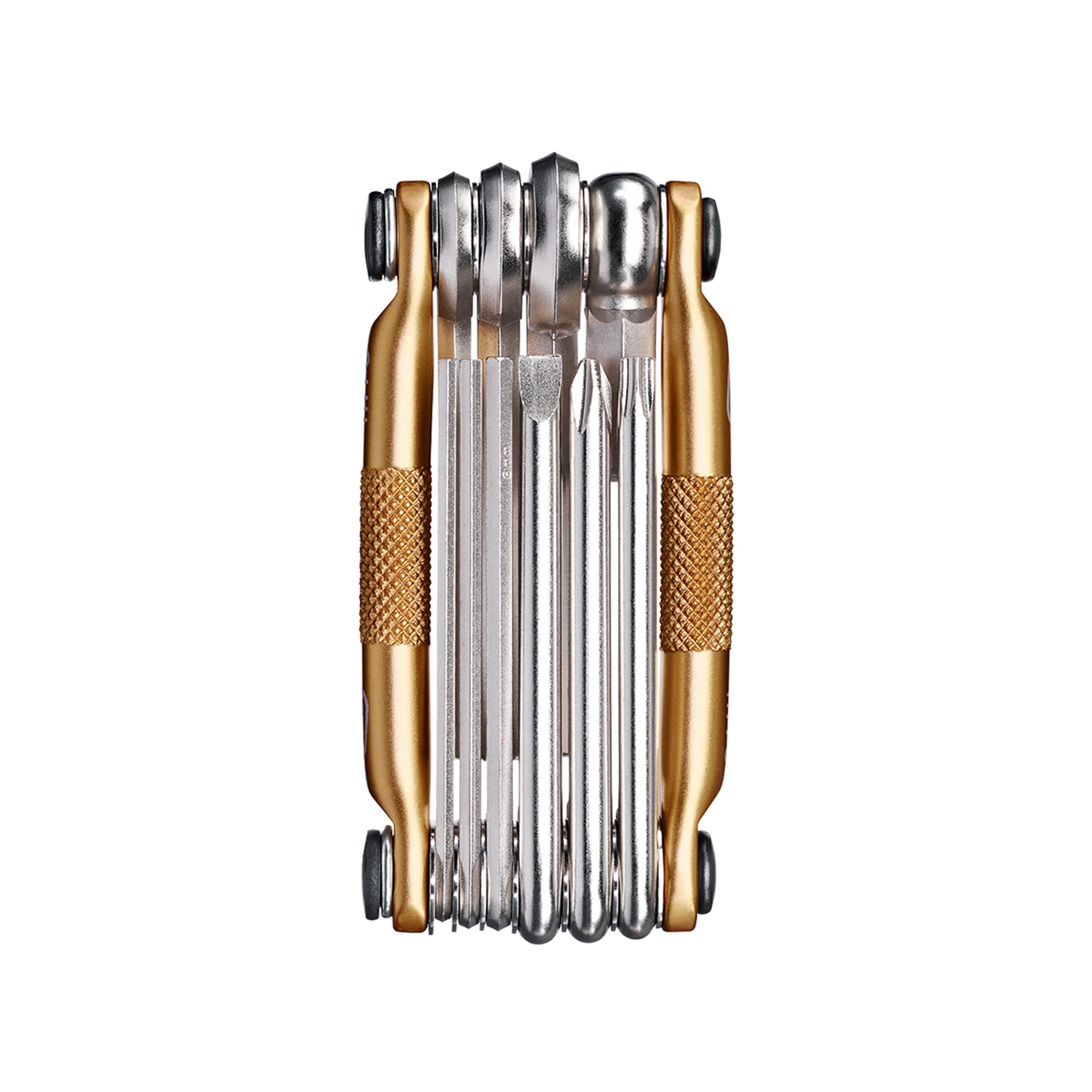 

CRANK BROTHERS Bicycle Tool Maintenance and Repair Gold Multi-10 Kit, Multi-Function, Tools, Portable,