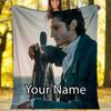Custom Name The Count of Monte Cristo Theme Printed Blanket - Perfect for Couch, Bed, Travel & Outdoor Use | Machine Washable, Cozy & Durable.