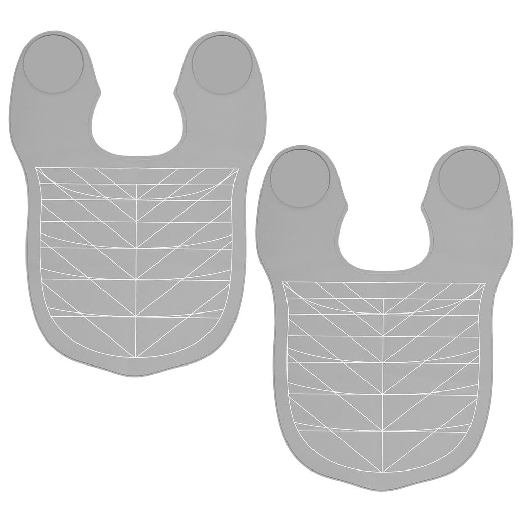 2Pcs Hair Cutting Collar Silicone Weighted Haircut Neck Wrap Portable Barber Hair Cutting Pad for Salon Barber for Barber