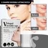 A Box of 100pcs V Type Lift Invisible Adhesive Double Chin Lift V-face Makeup Stage Play Invisible Adhesive