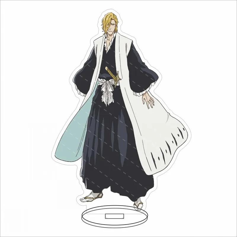 JP Anime Bleach Thousand-Year Blood War Arc Kurosaki Ichigo Ishida Uryuu Acrylic Figure Standing Model Tetsuya Fans Gift