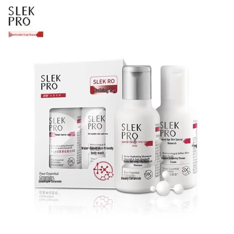 Slek PRO Scalp Care Smooth & Soft Shampoo & Body Wash Set