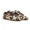 Womens/Ladies Speedcat Cow Print Low Cut Trainers