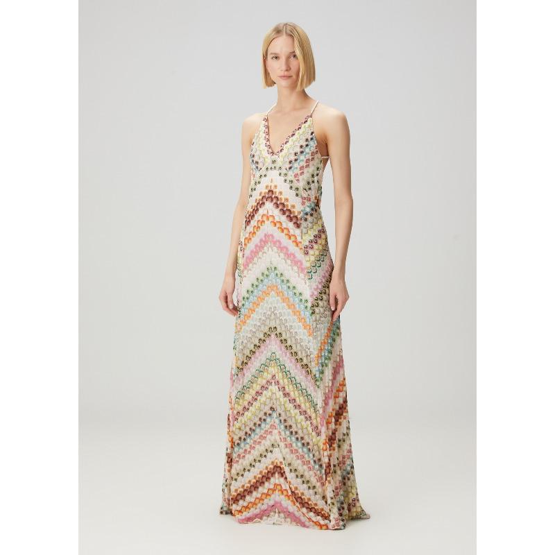 

Новое платье Стежка Длинное платье Кружевное платье на бретельках Ручная вышивка XS