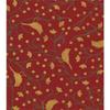 Paper - PAPERTREE - 50x70 Cm - 110g - Red/Gold - Pack of 10 Sheets