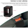 Augeny 2PCS Seat Belt Buckle Holder, Silicone Auto Rear Seatbelt Buckle Booster To Makes Receptacle Stand Upright For Easy Access, Universal Vehicle