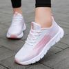 Flying Weaving Sports Shoes Women's Running Sports Mesh Flat Shoes Platform Sneakers Women Tenis Gym Vulcanized Shoes White Fema