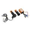 24V 250W Electric Bike Brushed Controller Aluminum Alloy Motor Speed Controller with Throttle Grips for Electric