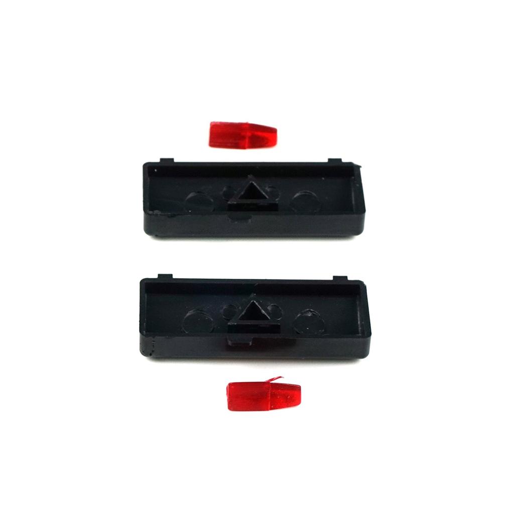 EDP88-5 2 Pcs Air Conditioner Climate Control Switch Panel Temperature Up Button Covers for BMW X5 E53 5 Series E39 64116915812