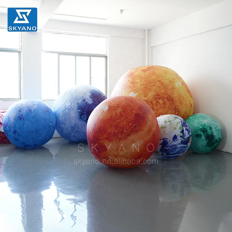 Inflatable Planet Balloon Inflatable Sun Mars Earth Balloon Art Installation Planet Customized Decoration Balloon Customized Size