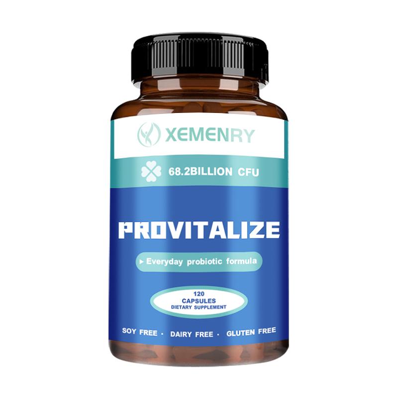XEMENRY Premium Probiotische Kapseln, Kurkuma-Komplex, 95% Curcumin, Moringa, Nahrungsergänzungsmittel, Geeignet für Männer und Frauen