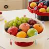 360° drehbare Obst-Wasserfilterschale Hohe Obstschale für den Hausgebrauch