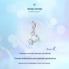 Exquisite Starfish Pendant: S925 Sterling Silver Blue DIY Jewelry Loose Beads