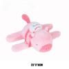 Cute Capybara Clap Circle Toys Slap Snap Wrap Wristband Bracelet Plush Hand Ring