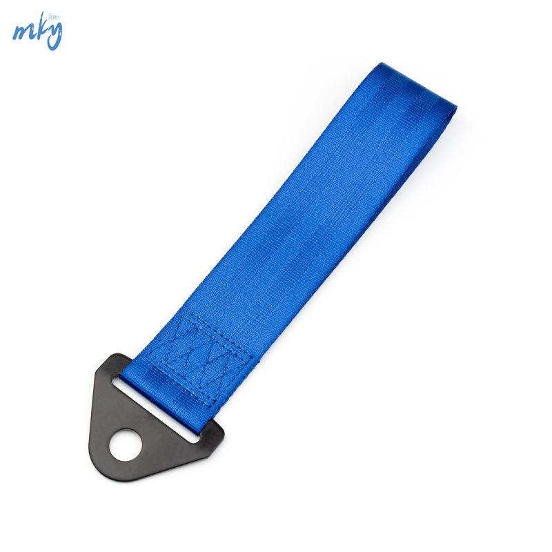 High Quality Car Color Pendant Tow Strap Belt Tow Rope Ribbon Auto Accessories Trailer Ropes Bumper Towing Strap Trailer belt