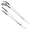 2 ks Nerezové kleště na krmení plazů s gumovou špičkou Dlouhá rovná zakřivená pinzeta Příslušenství k nádržím na dračí hady s vousy Potřeby pro terária