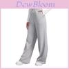Y2k Retro Style Wideleg Joggers For Women With Drawstring Casual Comfort