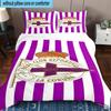 3PCS Deportivo Football Bedding Set,Including 1pc Duvet Cover And 2pcs Pillowcases Perfect for Bedroom, Dormitory, Fan Christmas gift