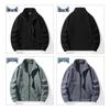 Men's Heavyweight Stand-Collar Fleece Jacket