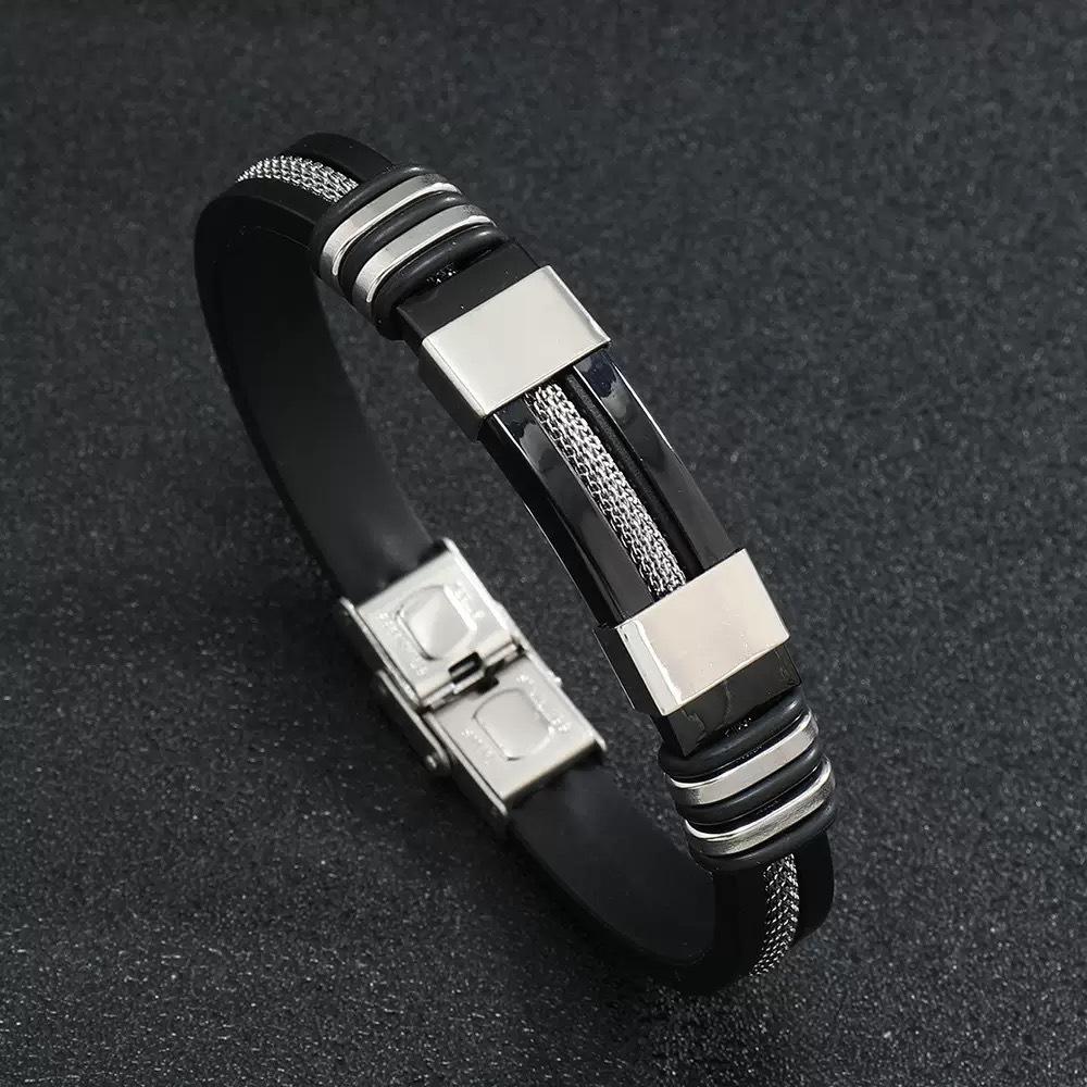 Vintage Beaded Multi-Leather Bracelet Men'S Personality Weaving Student Jewelry Adjusting Leather Bracelet