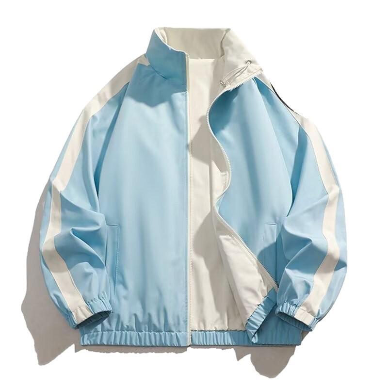 Herren Wende-Windjacke mit Stehkragen für Herbst/Winter 2025