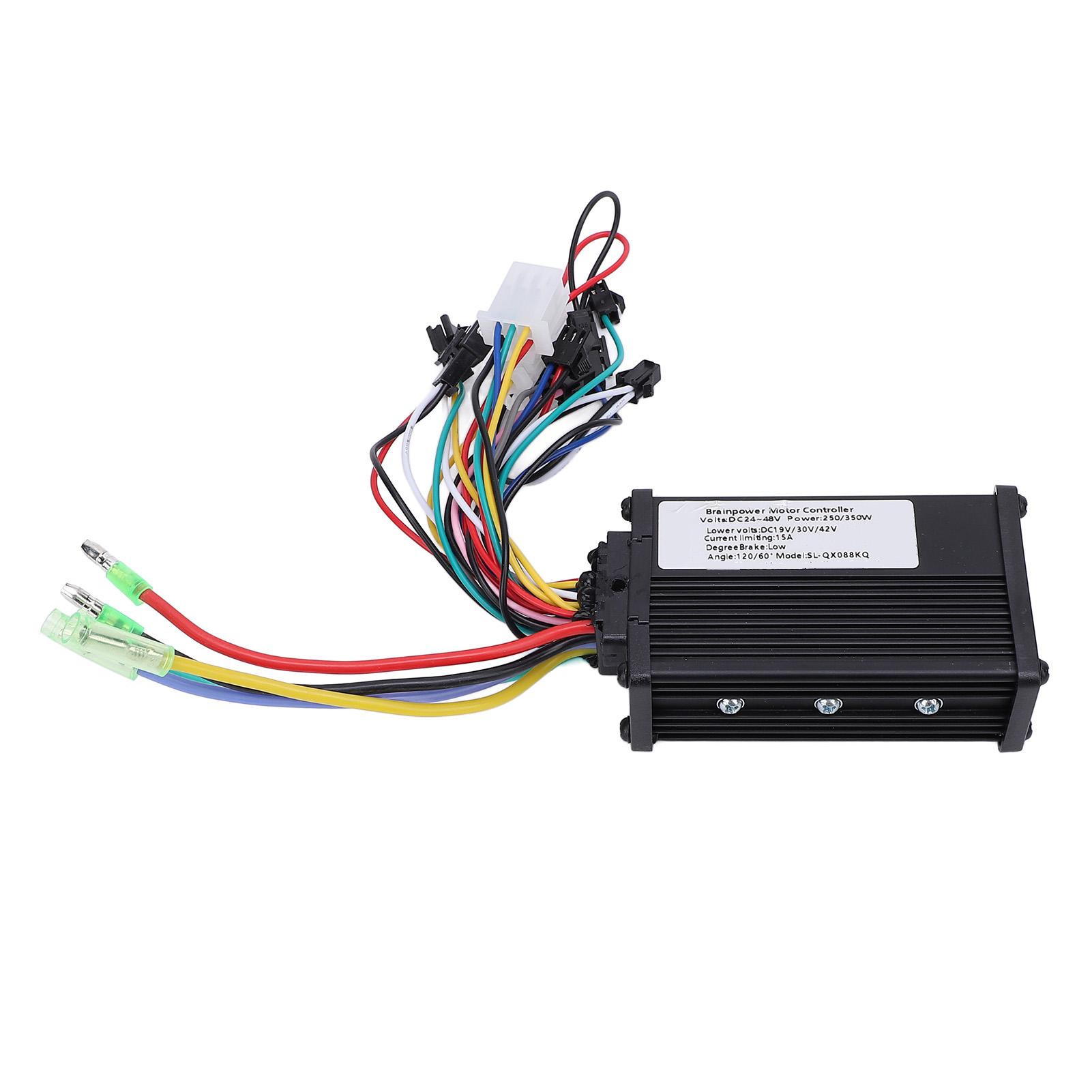 

Бесколлекторный синусоидальный контроллер двигателя 24 В - 48 В 250 Вт 350 Вт Самоидентификация Постоянный ток Алюминиевый сплав Контроллер для электровелосипеда