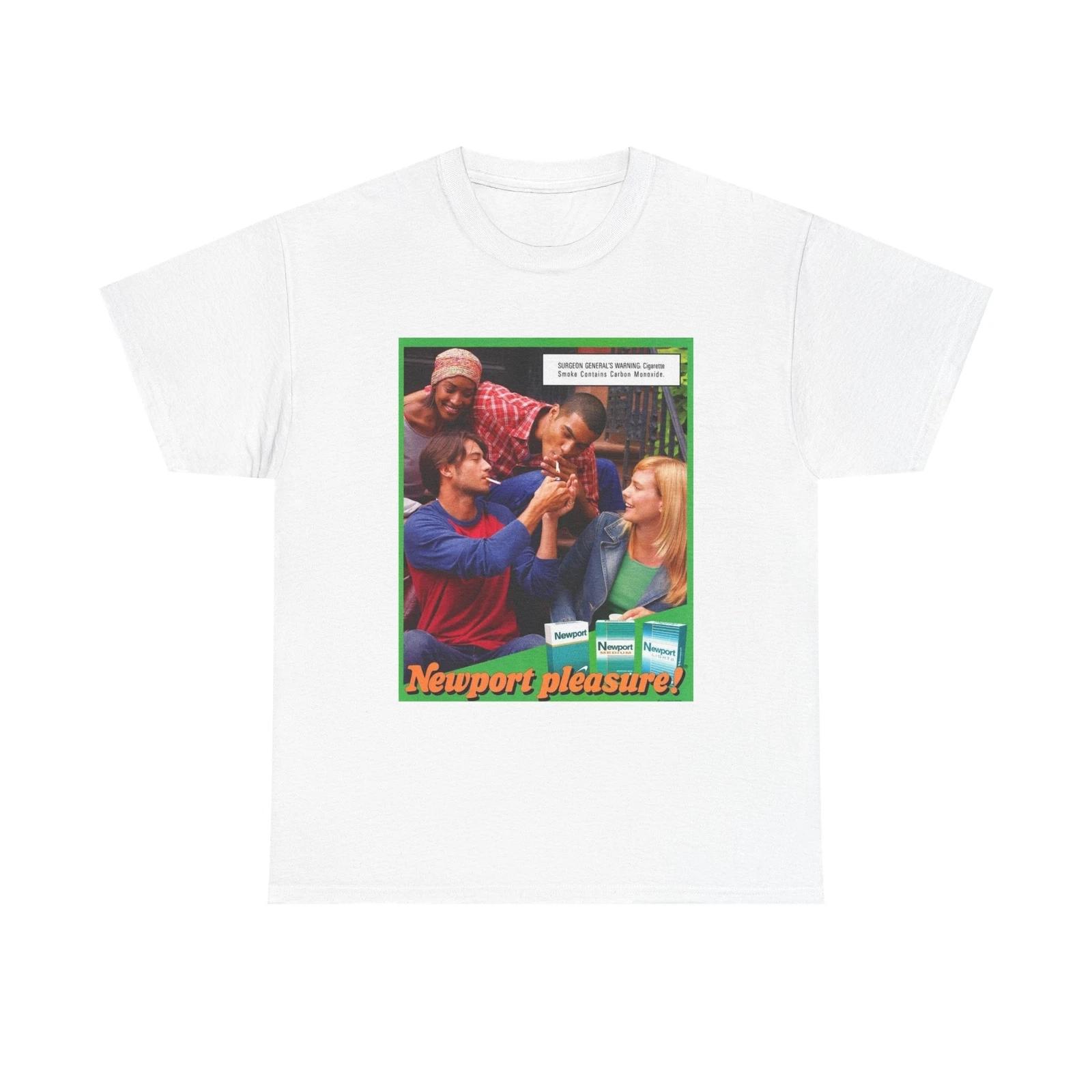 Men s and Women s T-shirts NewPort Cigarette XXXL