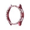 Bling Case For Samsung Galaxy Watch 6 44mm 40mm PC Hollow Frame Protective Double Diamond for Galaxy Watch 6 Case Accessories