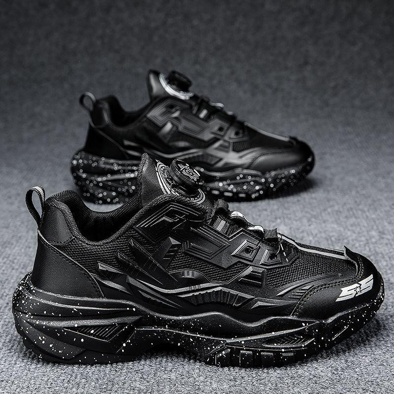 Shoes for Men's Autumn Men's Black Sports and Casual Trendys Added The New