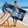 Ronaldo Custom Football Wallpaper Custom Name Print Beach Towel Large Soft Quick Dry Towel For Beach Camping Swimming