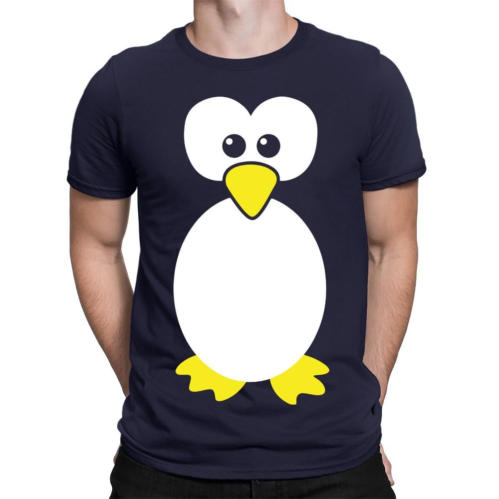 Funny Penguin Face Costume Animal Lovers Gift Mens Womens TShirts Top TA38 2XL