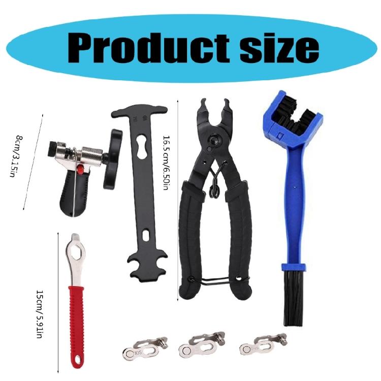 Bicycles Chain Tool Bikes Chain Link Repair Removal Tool Bikes Chain Breaker Cutter Rivet Removers Bikes Chain Splitter