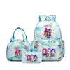 K-Pop Anime Girl Group Themed Backpack Set With Lunch Bag Pencil Case School Kids Oxford Fabric Lightweight Ergonomic Design