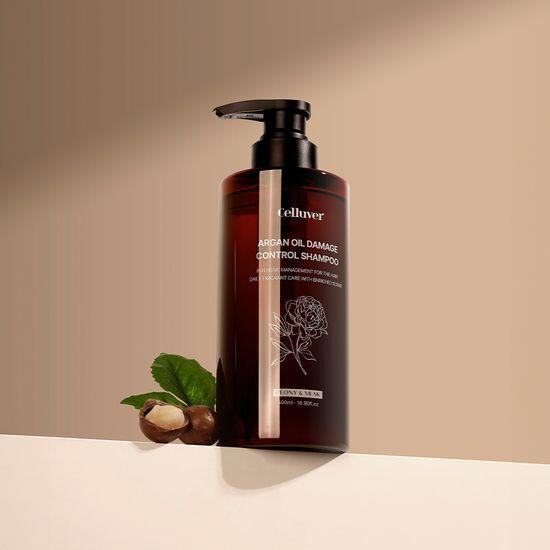 Celluver Argan Oil Damage Control Shampoo 500ml