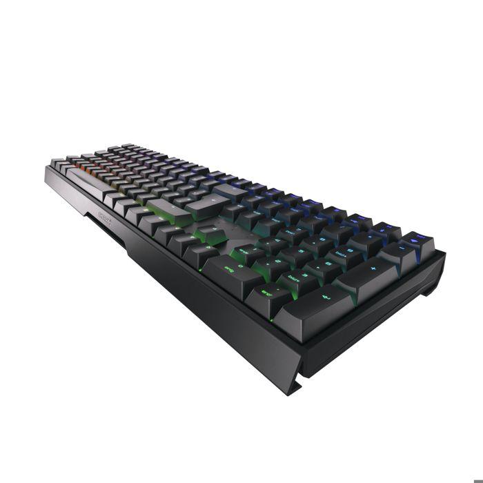 Clavier sans fil - cherry - mx 3.0s - rgb - bluetooth 5.2 - disposition qwertz allemande