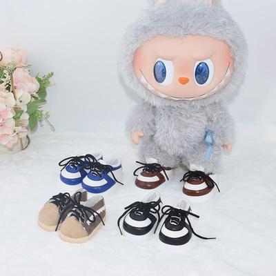 38CM Labubu Lederschuhe & Silikon Plüschpuppen Zubehör Ersatzteile