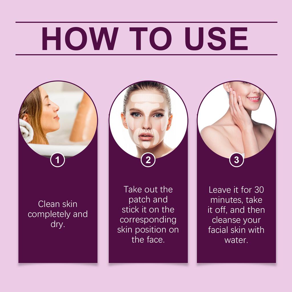 Facial Patches Reduce Wrinkles And Fine Lines, Firm The Skin And Deeply Nourish The Skin