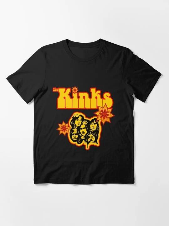 Rocks The Kinks Bands Main Members Size S to 5XL Made in the USA T-Shirt S разноцветный