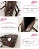 School Synthetic High School Bosdon School PU Large Student School Long Shoulder Strap Included [Euetik] Bag, Brown, Leather, Student, Girls,