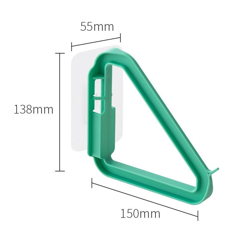 Треугольное устройство для хранения вешалок для одежды, не требующее пробивки, бытовая сушилка для одежды, балконная стойка, настольная стойка для хранения, экономящая место