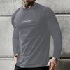 Vintage T Shirt 3D Simple Cross Print Casual Long Sleeve Men's Loose O Neck Comfortable Sweatshirt European Clothing 5Xl