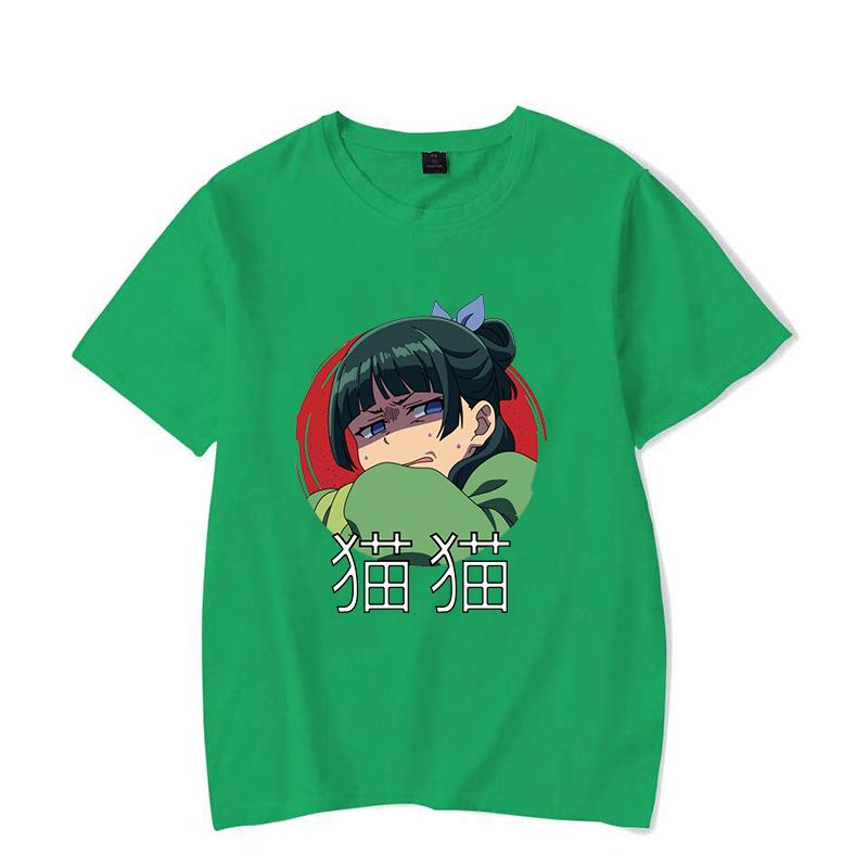 New Anime The Apothecary Diaries MAOMAO Printing T-shirt Fashion Unisex Short Sleeve Summer Cool Harajuku Streetwear Tops