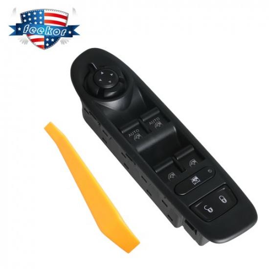 Driver Side Master Window Mirror Power Switch for 17-21 Jeep Compass 6BZ27LXHAA