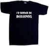 I'd Rather Be Beekeeping V-Neck T-Shirt